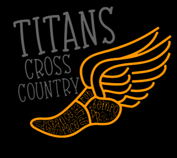 Titans Cross Country wing Shoe